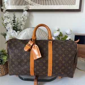 Authentic LV Keepall bag